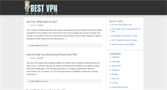 Desktop Screenshot of bestvpnsolution.com