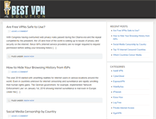 Tablet Screenshot of bestvpnsolution.com